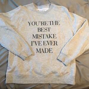 Ariana Grande Lyric Sweatshirt